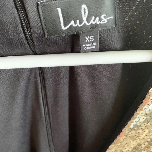 ‼️SOLD‼️ Lulus Gold Sequin Dress - Picture 3 of 5